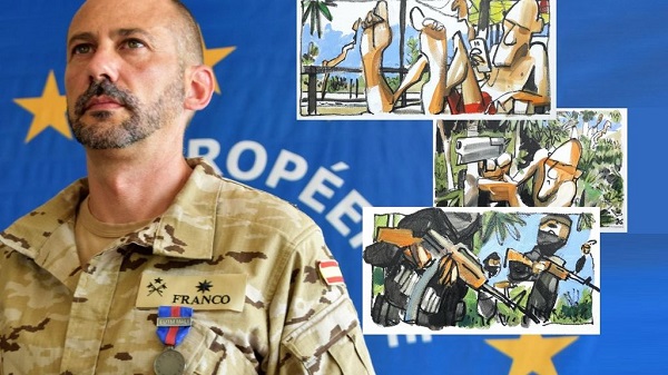 El comandante Franco, protagonista de nuestro relato. El comandante Franco, protagonista de nuestro relato.