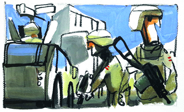 Misión: recoger el cuerpo de un compañero caído