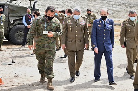 El JEME visita las instalaciones del Campus `la Marañosa´ del INTA