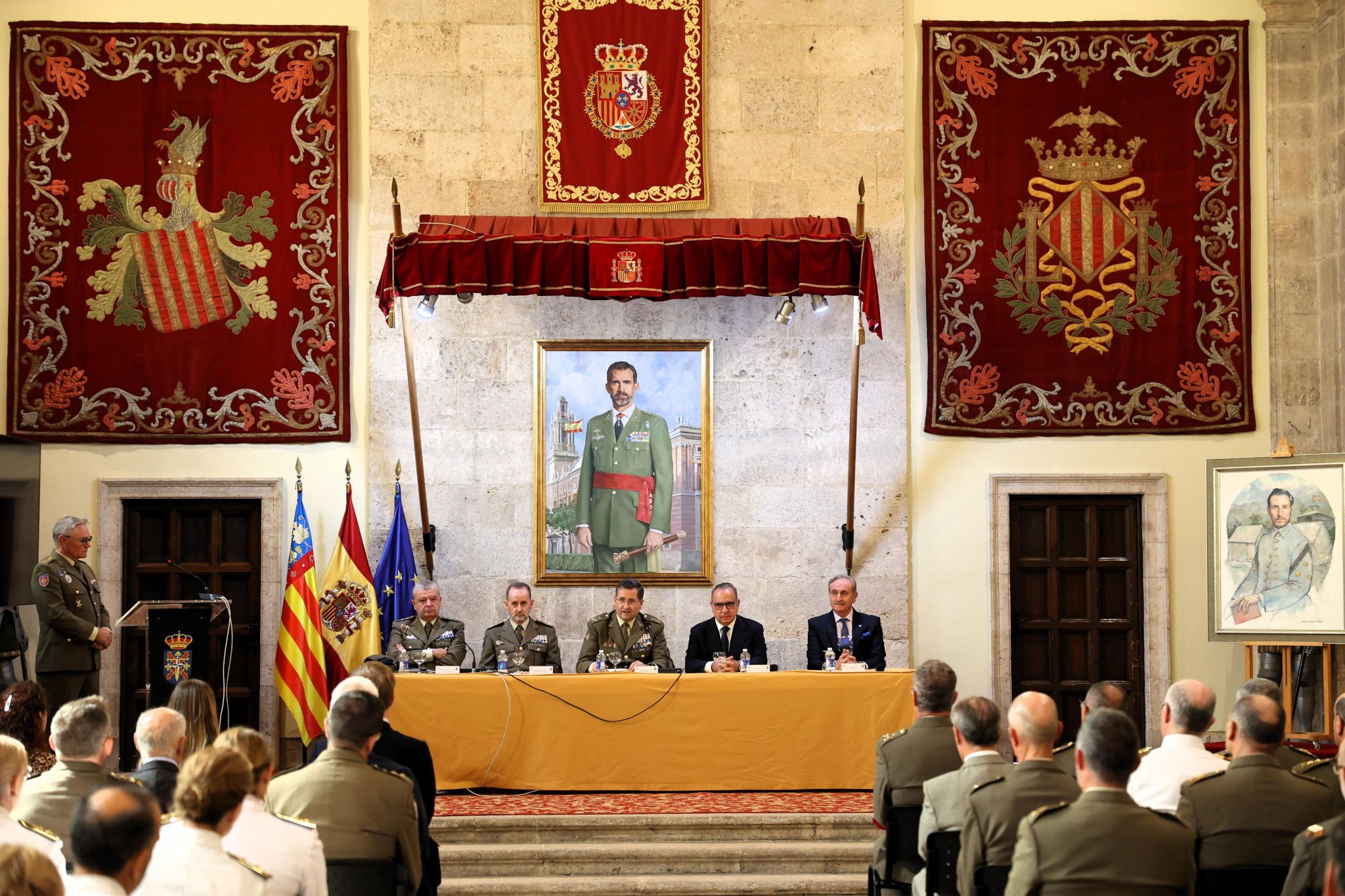 El JEME en la presentación