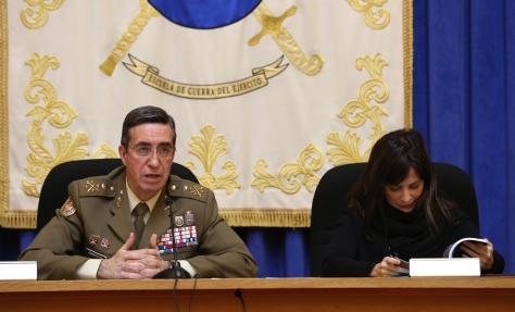 El JEME con la Subsecretaria de Defensa