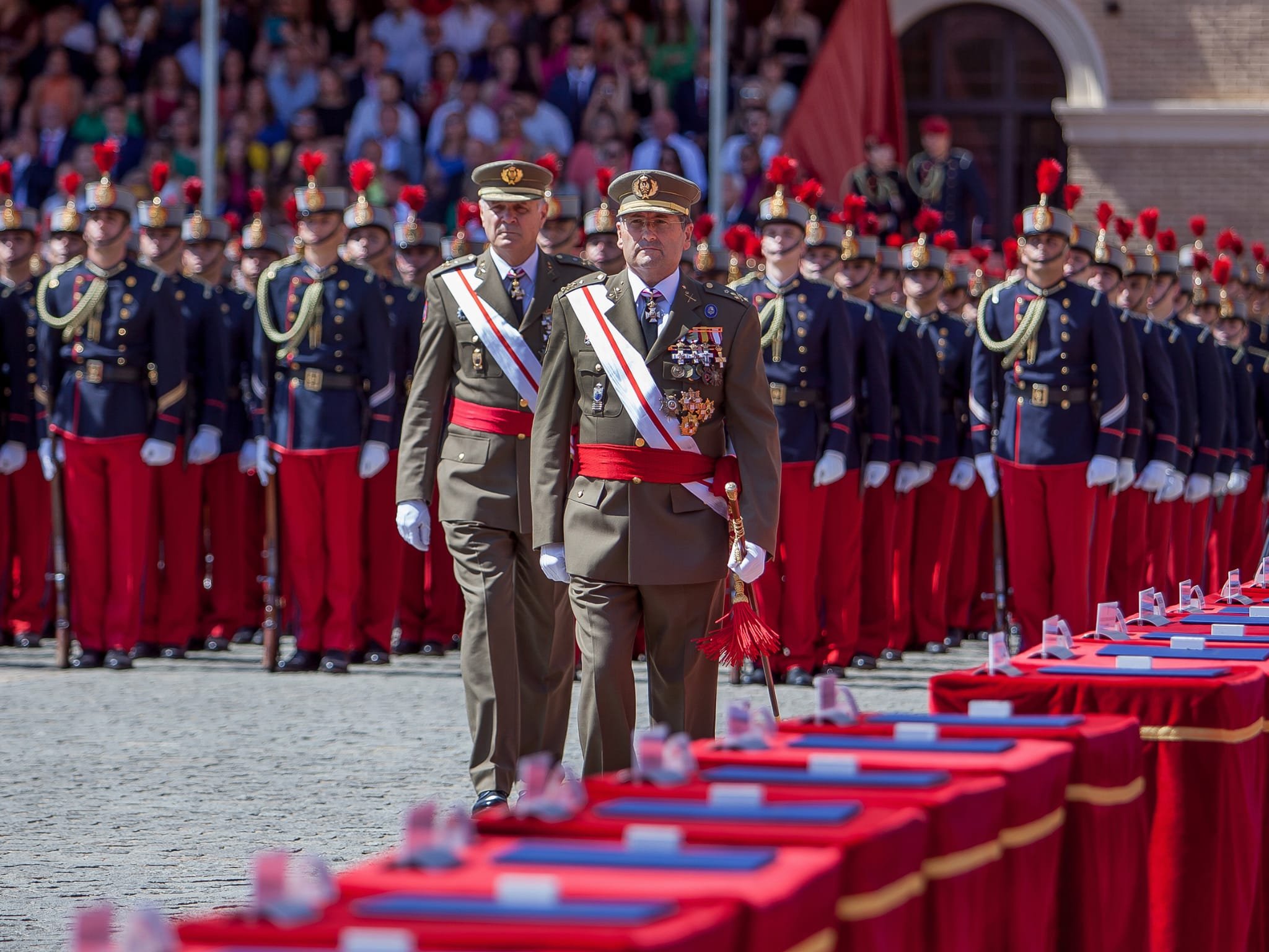 El JEME durante el acto