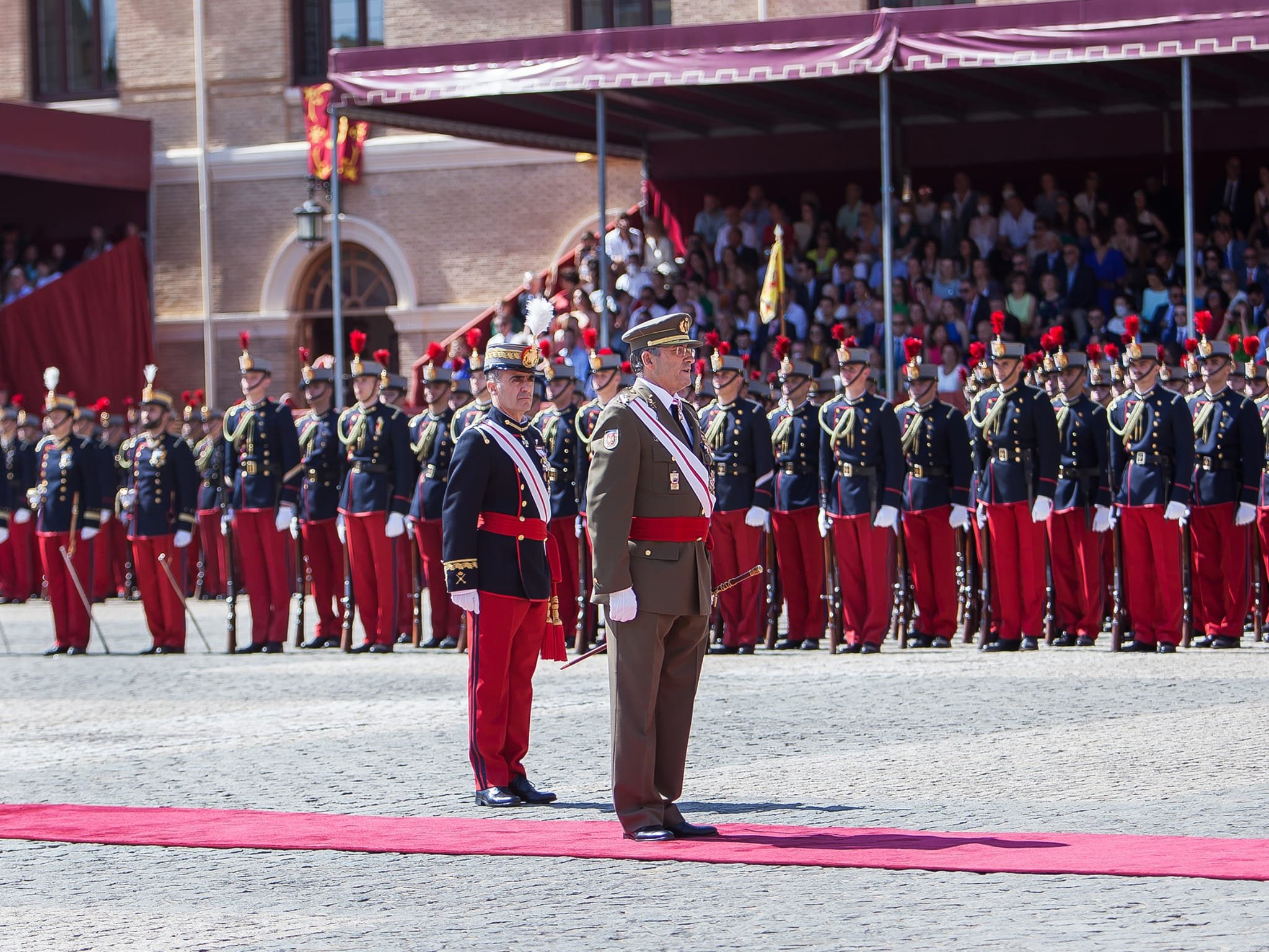 El JEME durante el acto