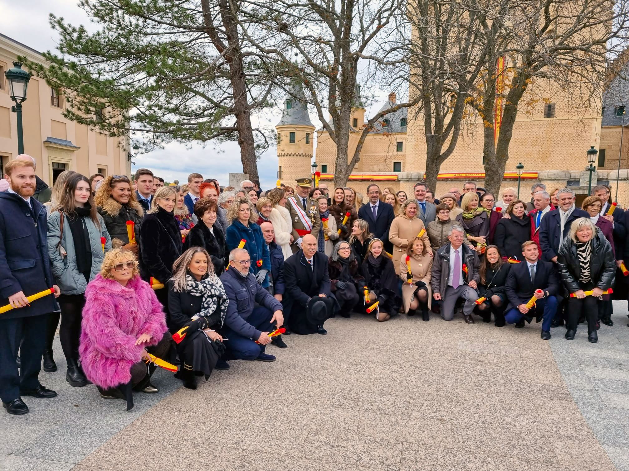 El JEME preside la Jura de Bandera para personal civil en Segovia