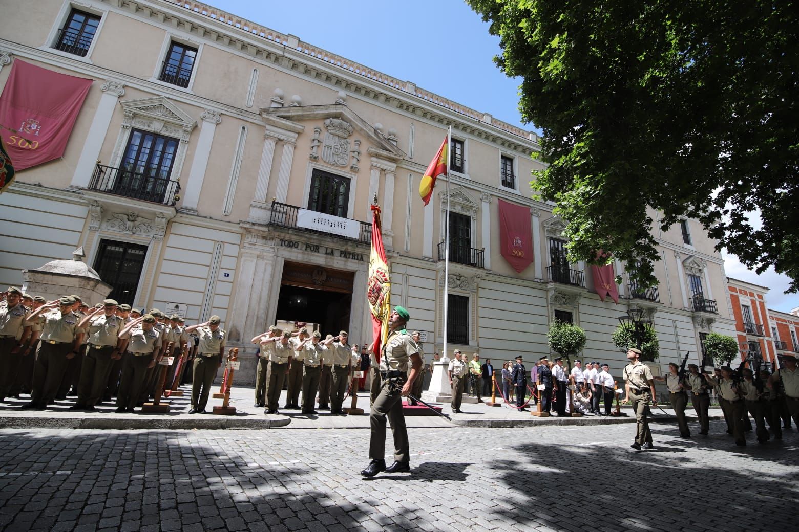 El JEME preside en el Establecimiento 'Palacio Real de Valladolid' la reunión de mandos de la Inspección General del Ejército