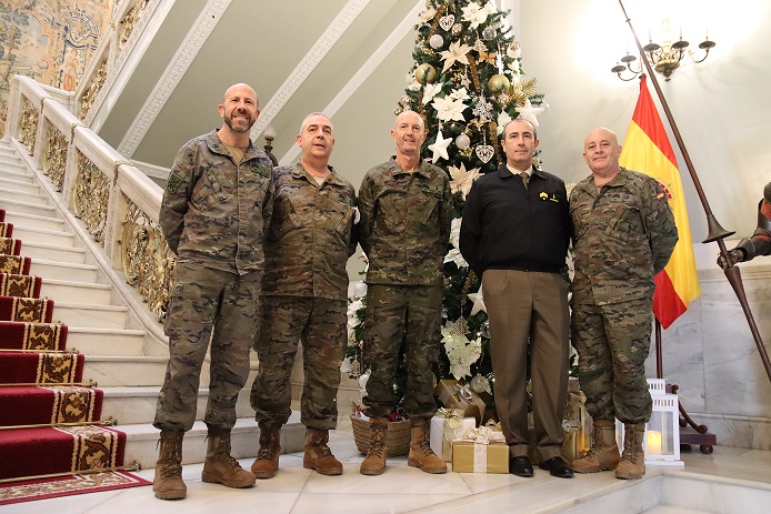 Reunión con los suboficiales mayores del Cuartel General Terrestre de Alta Disponibilidad