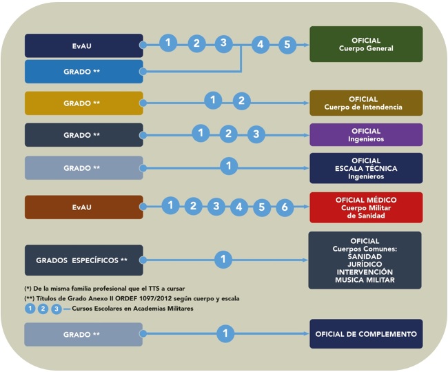 Titulaciones requeridas Titulaciones requeridas