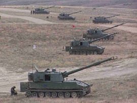 Batería en posición