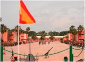 Formación en el Patio de Armas