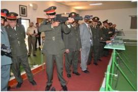 Simulacro de tiro en la galería del Centro