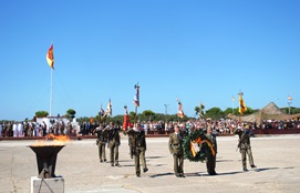 Acto a los que dieron su vida por España