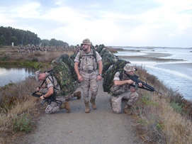 Haciendo alto en la marcha