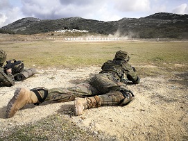 Tiro de armas portatiles