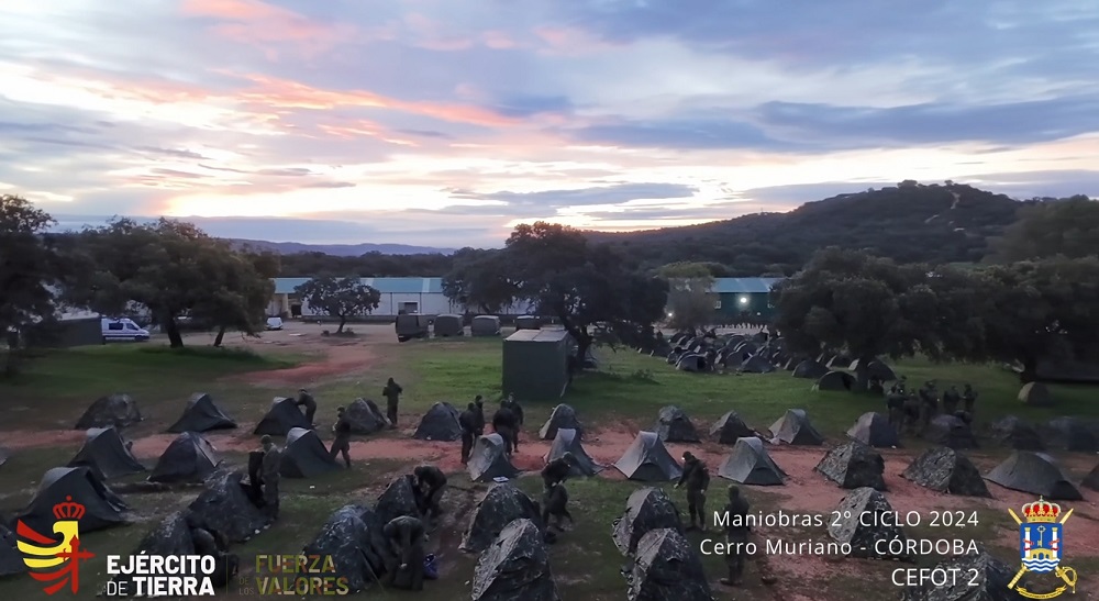 Maniobras Fase Formacion Especifica 2 ciclo 2024 en Cerromuriano