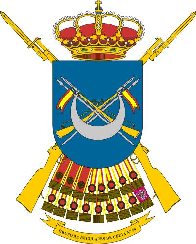 La Sección Embarcada del Grupo de Regulares de Ceuta nº 54