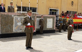 Acto formal de entrega de la Comandancia.