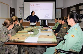 1ª ponencia impartida por Mª del Mar Feria.