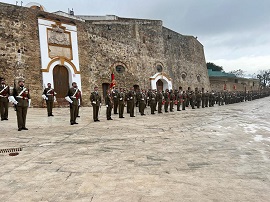 Formación acto de Santa Bárbara.