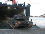 Desembarco leopard 2A4