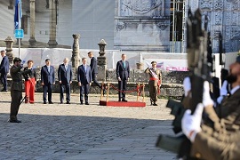 Honores al Delegado Regio