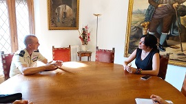 Nueva Alcaldesa de Huesca y GEDIVCAST