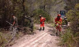 Trabajos de prevención en colaboración con la UME 