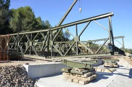 Instalación puente Bailey