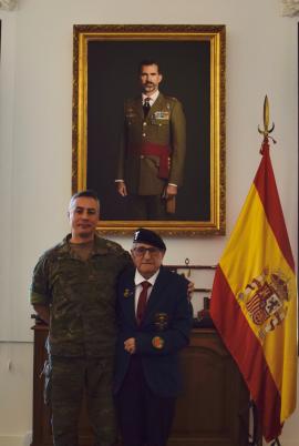 Comandante General de Baleares con Raúl Cantó 