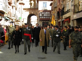 Llegada del alcalde de Toro y el general jefe de la Brigada de Sanidad