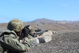 Equipo de tiradores de precisión.