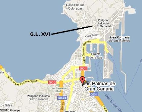 Mapa de Las Palmas