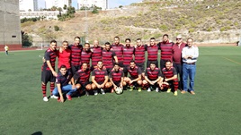 Equipo con el Coronel