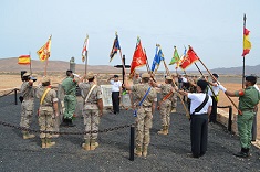 Acto de homenaje a los caidos