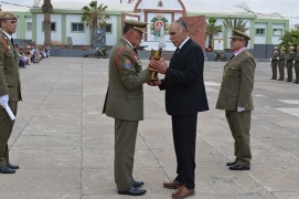 Manuel Ramos, arcabucero de honor.