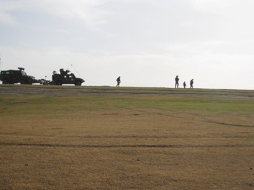 Patrulla a pie y en vehículo