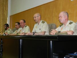 Presidencia de las jornadas.