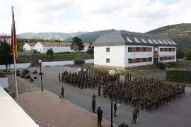 Primera formación de la promoción.