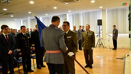 Momento de la entrega del guión