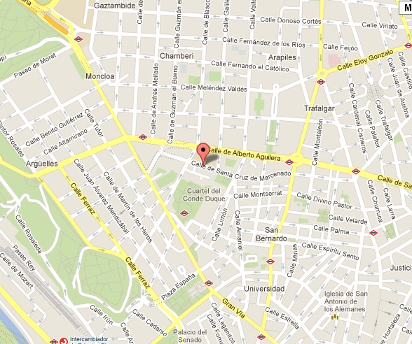 Mapa de localización de la EGE