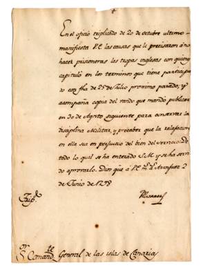 Oficio del Mnistro Alvarez