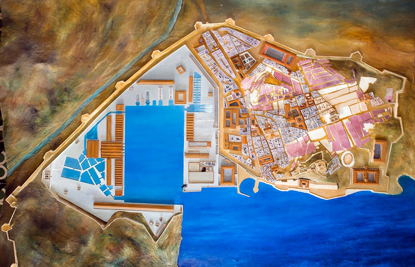 Maqueta de Cartagena. Siglo XVIII