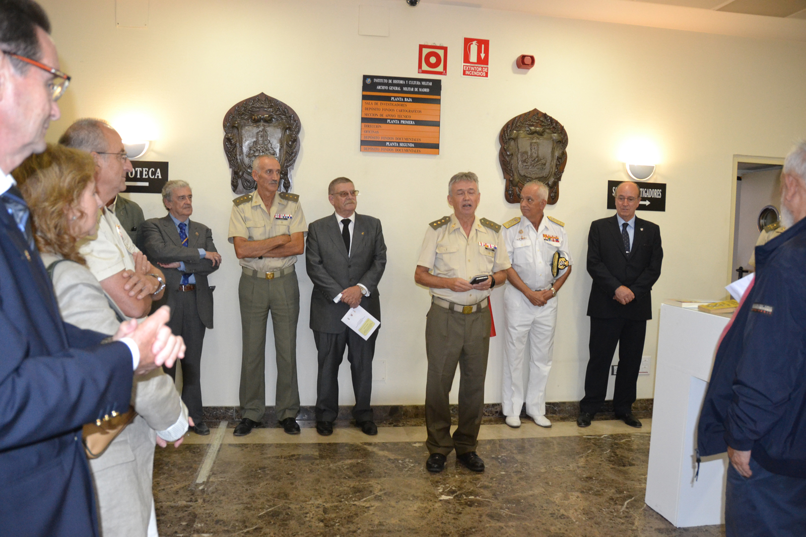 Fotografía de la inauguración