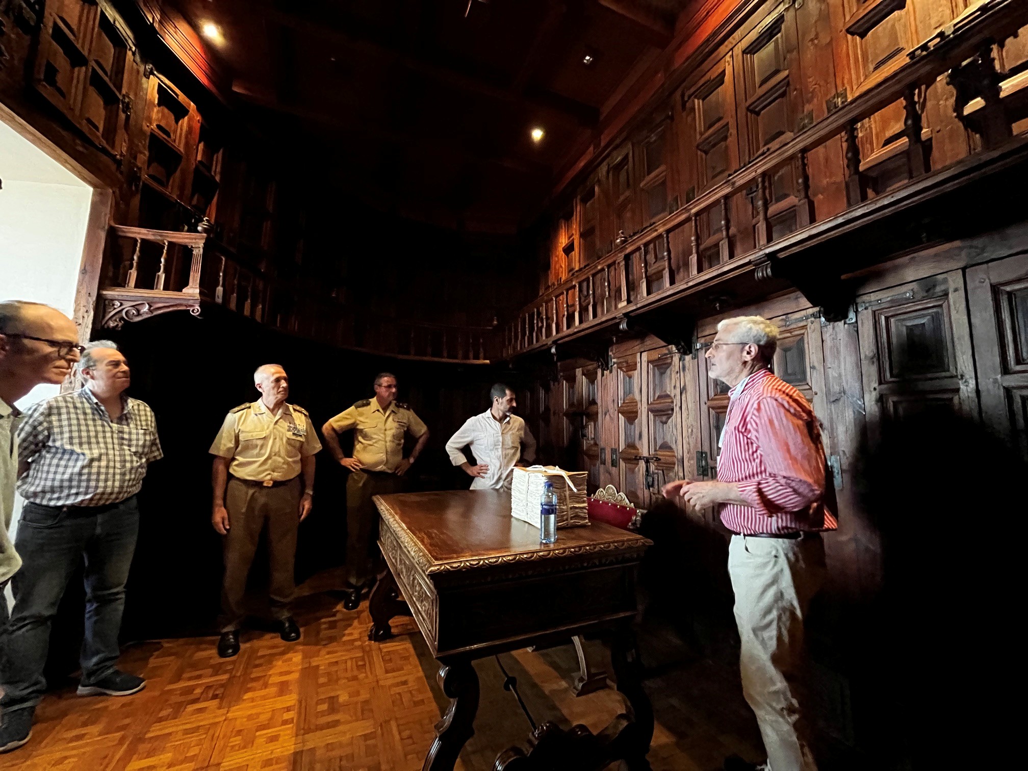 Visita al archivo