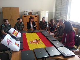 Reunión para exponer el proyecto del gabinete de información