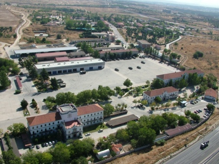 Vista aérea del Regimiento