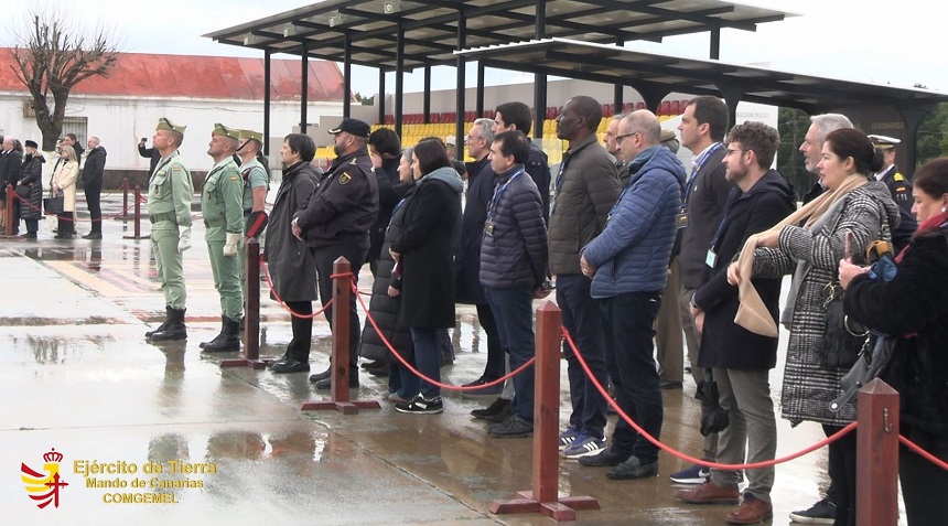 Visita del LII Curso de Defensa Nacional a la Plaza de Melilla