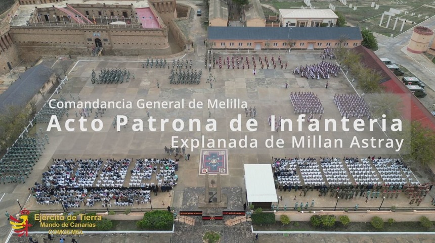 Inmaculada Concepción, Patrona de Infantería