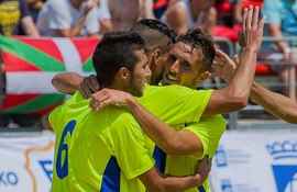 mejor jugador del campeonato de España de fútbol playa.