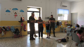 Visita Ilmo. Sr. Coronel Jefe de Acuartelamiento