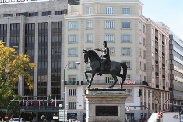 Monumento al Marques del Duero en Madrid.